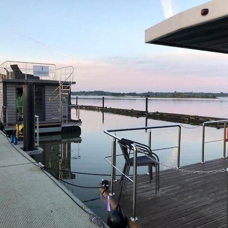 Hausboot Fjord Aries Mit Dachterrasse In Schleswig 호텔 외부 사진
